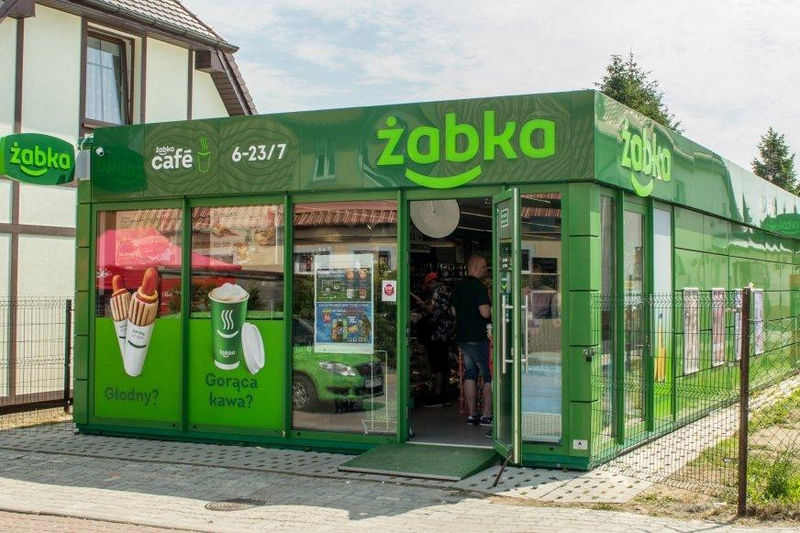 сеть магазинов Żabka